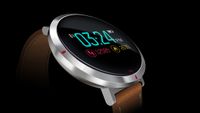 Waterproof Smartwatch + Heart Rate Blood Pressure Oxygen Level Touch Screen Monitor, Bluetooth Fitness Tracker for Fitness Sleep Quality, Best for Couple Women Men Female +Elegant Leather Belt (Brown)