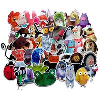 Stickers for Water Bottles, Computer StickersWaterproof,Aesthetic,Trendy Stickers for Teens,Girls Perfect for Waterbottle,Laptop,Phone,Travel Extra Durable 100% Vinyl (50 Laptop Pack)