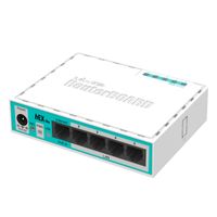 Mikrotik RouterBOARD hEX lite 5 ports router 5 X 10/100 PoE OSL4 - (RB750r2)
