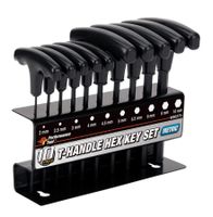 Performance Tool W80275 Metric T-Handle Hex Key Set, 10-Piece