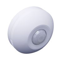 Leviton ODC0S-I2W Ceiling Mount Self-Contained Occupancy Sensor, 1000W INC 500VA FL, 220VAC 50Hz, PIR, 360 Degree, 530 sq. ft. Coverage, White
