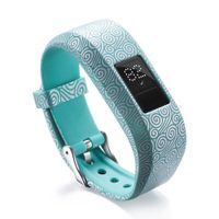 Kanzd Replacemet Silicone Watch Band Strap for Garmin VivoFit Jr/Jr 2 Kids' Fitness (N)