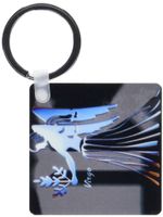 3dRose Virgo Zodiac Sign - Key Chains, 2.25 x 4.5 inches, set of 2 (kc_926_1)