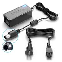 Pwr 65W Octagon Charger for Dell Inspiron 1545 1318 1440 1750 XPS: M1330 UL Listed 12 Ft Pa-21 PA21 Nx061 Xk850 La65ns2-00 Pa-1650-02dw Laptop Power Cord Adapter !Octagonal Square Plug! (Check Photo)