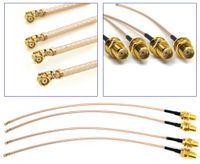 GP Electric Pack of 4 RF U.FL(IPEX/IPX) Mini PCI to SMA Female Pigtail Antenna Wi-Fi Coaxial RG-178 Low Loss Cable (7 inches (17.8 cm))