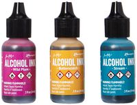 Ranger AAI-19787 Adirondack Alcohol Ink 1/2-Ounce, 3-Pack, Nature Walk, Wild Plum/Buttrscotch/Stream