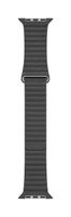 Apple Watch Leather Loop (44mm) - Black - Medium