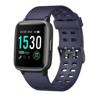 moreFit Smart Watch Fitness Tracker,TouchScreen Activity Tracker Watch with Heart Rate Monitor,Waterproof Smart Fitness Band with Step Tracker,Calorie Counter,Alarm Clock,Compatible with iOS & Android