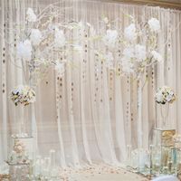 OFILA Wedding Backdrop 5x5ft Romantic Flowers Bride Groom Portraits Wedding Reception Decoration Love Engagement Party Background Sweet Anniversary Photos Bridal Shower Shoots Studio Props
