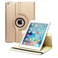 Xiaoai iPad 7th Generation 10.2 inch 2019 Case, 360 Degrees Rotating Multi Angles Slim Stand Magnetic Smart Cover for Apple iPad 7th 10.2" (Gold)
