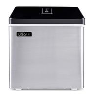 Luma Comfort Portable Clear Ice Maker 28 lb Daily, Perfect Countertop Icemaker Machine, IM200SS Stainless Steel