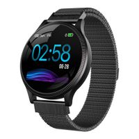 haixclvyE Smart Watch for Android Phones and iPhones, Heart Rate Blood Pressure Monitor Fitness Tracker for Women and Men Black