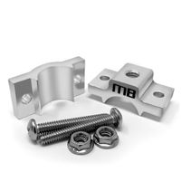 Marine Buddy Circle Rail Mount | Durable Aluminum Mount with Stainless Steel Hardware | 3/8"-16 Thread Type
