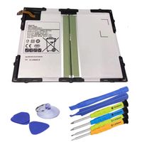 Dentsing Replacement Battery for Samsung EB-BT585ABE (3.8V 27.74Wh/7300mAh) Galaxy 10.1" 2016 SM-T580 SM-P580 SM-T585C SM-P585M SM-T587 SM-T587P Series Tablet EB-BT585ABA 1ICP4/67/103-2