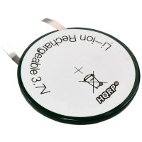 HQRP Battery for Garmin Approach S1 / S3 Sport Watch 361-00047-00 PD3032HPCM S-1 S-3 + HQRP Coaster