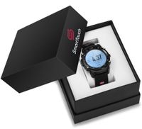 Smart Touch FS08 Swim Smart Watch (Android, iOS) Touchscreen, GPS Bluetooth Fitness Tracker | IP68 Waterproof Pedometer, Altimeter, HR Monitor | Running, Cycling, Hiking, Sports | Men, Women (Pink)