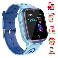 YENISEY Kids Smart Watch Waterproof for Boys Girls - WiFi+GPS Tracker Smartwatches IP67 Waterproof Fitness Tracker with SOS Camera Anti-Lost Games Touch Screen Electronic Toy