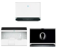 Decalrus - Protective Decal for 2019 Alienware Area-51m AWAR51M (17.3" Screen) Laptop White Carbon Fiber Skin case Cover wrap CFalienwareArea51m_17White