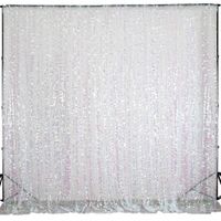 Efavormart 20FT Rainbow Payette Sequin Backdrop Photography Background Sequin Fabric Photo Booth Backdrop Studio Background - 1 PCS