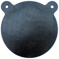 ShootingTargets7 - AR500 Steel Gong Target - 10 x 1/4 inch for Pistols and Handguns - Laser Cut USA Steel