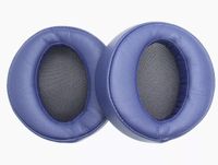 Justfitgear Replacement Protein Leather Ear Pads for Sony MDR-XB950BT XB950B1 Headphone Headset Earphone (Blue)