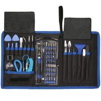 Padarsey 79 in 1 Precision Screwdriver Set,Magnetic Screwdriver Bit Kit,Professional Electronics Repair Tool Kit with Flexible Shaft,Portable Bag for PS4/Laptop/iPhone8/Computer/Phone/Xbox/Tablets/Cam