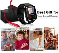 Smart Watch,Bluetooth SmartWatch with Camera Touchscreen,Smart Watches Waterproof Unlocked Phones Watch with SIM Card Slot,SmartWatches Compatible with Android Phone XS 8 7 6 Samsung (X6 smartwatch)