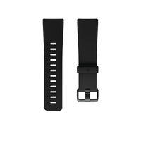 Fitbit Versa Family Accessory Band, Official Fitbit Product, Classic, Black, Large