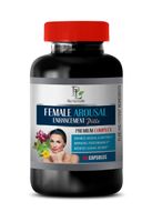 Female Fertility Supplement - Female Arousal Enhancement Pills - Premium Complex - Improves Performance - Horny Goat Weed Extract with maca & tribulus - 1 Bottle 60 Capsules