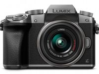 PANASONIC LUMIX G7 4K Mirrorless Camera, with 14-42mm MEGA O.I.S. Lens, 16 Megapixels, 3 Inch Touch LCD, DMC-G7KS (USA SILVER) (Renewed)