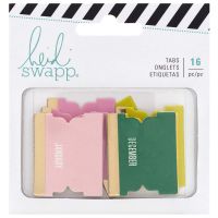 Heidi Swapp 314403 Embellishment Color Fresh-Memory Planner-Tabs (16 Piece), Multi