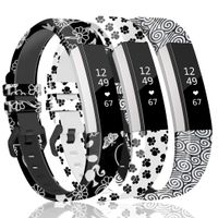 ZEROFIRE Band Compatible with Fitbit Alta and Alta HR Replacement Wristband Adjustable Silicone Sports Watch Band for Men Women Colorful Printing Straps, Standard Size for 5.5"-8.1" Wrists, No Tracker