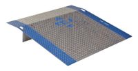 Bluff Manufacturing B6024 Bluff Aluminum Plate, Aluminum with Blue Lettering
