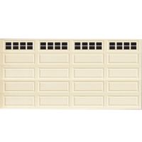 Household Essentials 232 Magnetic Faux Garage Door Windows | 32 Pieces for Double Car Steel Garage Door| Black