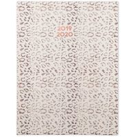 Emily + Meritt 2019-2020 Academic Year Weekly & Monthly Planner, Small, 5-1/2" x 8-1/2", The Faded Leopard Planner (EM202-805A)