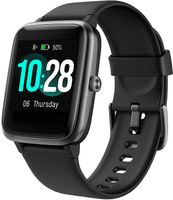 Arbily Smart Watch for Android iPhone, Smartwatch with Heart Rate Monitor Waterproof Swimming Fitness Tracker, Step Counter, Sleep Monitor, Calorie Counter Smart Watches for Men, Women, Kids, Black
