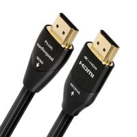 AudioQuest Pearl 12.5m (41 ft.) Black/White Active HDMI Digital Audio/Video Cable with Ethernet Connection