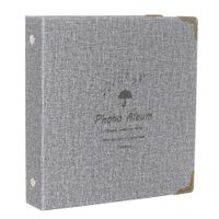 Borya 100 Pockets Mini Photo Album for Fujifilm7s 8 8+ 9 Instax Mini Camera/HP Sprocket Photo Printer/Polaroid Snap, Z2300, SocialMatic Instant Cameras & Zip Instant Printer (Gray, 100 Pockets)