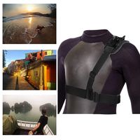 Navitech Adjustable Elastic Body Chest Strap Mount Belt Harness Compatible with The Drift Ghost X