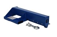 Vestil LMS-EBNT-40-8 Non-Telescoping Shorty Lift Boom, 8000 lb Capacity, 24" Fork Pocket Center, Blue, Overall LxWxH (in.) 32 x 49.375 x 11.5, Extended Length (in.) 49-3/8"