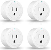 Smart plug google Amysen : Smart plug alexa, Smart Wifi Outlet, Smart plug, works with Alexa and Google Home, ETL Certified, Only Supports 2.4GHz Network, No Hub Required, Control from Anywhere.