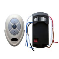 Ceiling Fan Remote Control with Receiver Wireless Universal Remote Control Kit with Timer Replacement of Minka Aire Westinghouse Hunter Harbor Breeze Ceiling Fans, 010