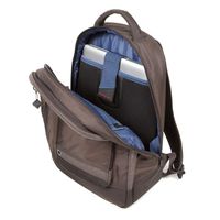 Hedgren Zeppelin Helium Backpack Sepia/brown - Padded Laptop Bag - Very Durable Backpack - Padded Shoulder Straps for Comfortability - Best College Backpack