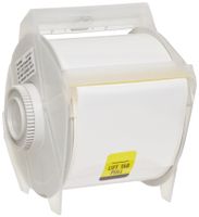 Brady 76615 GlobalMark 100' Length x 3" Width, B-569 Hi-Performance Polyester, White Tape