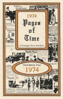 1974 Pages of Time Kardlet (PT1974) 45th Gift