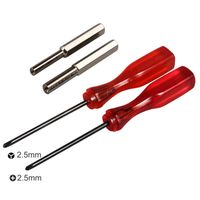 Phillips Screwdriver Set, Timorn Triwing Screwdriver Small Screwdriver Set 3.8mm 4.5mm Screwdriver gamebit Screwdriver Set for Nintendo NGC/SFC/N64/SEGA (1 Pack)