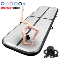 FBSPORT 9.84ft Inflatable Gymnastics Air Track Tumbling Mat Airtrack Mats for Home Use/Training/Cheerleading/Yoga/Water with Pump