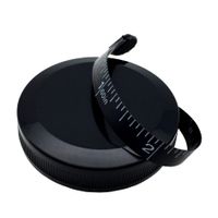 Tape Measure for Body Measuring Retractable Tape Measure for Sewing and Body Measurements 60 Inch 150 CM (Black)