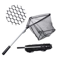 KastKing MadBite Improved Fishing Landing Net, 16 inch Hoop Size (Fixed Handle)