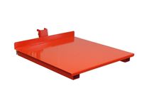 Magliner 5360252 LiftPlus Straight Fork and Platform, Red, 24" Square Usable Surface, 350 lb. Capacity (Pack of 2)